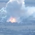 Uništen ruski raketni bacač Usledila serija eksplozija (video)