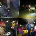 Očekuje se početak spasavanja zarobljenih iz pećine u Sloveniji: Voda se polako povlači, petoro ljudi čeka 2,4 km u utrobi…