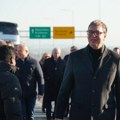 Kako je Vučić otišao na otvaranje dela auto-puta?