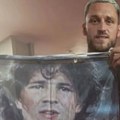 Marko Arnautović napravio gest za sva vremena: Podigao zastavu Siniše Mihajlovića iz lože na Marakani