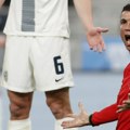 Ronaldo besneo na sudije posle poraza Portugalije u Ljubljani (video)