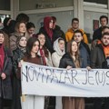 "Niko nije sam": Studenti iz Kragujevca podržali uhapšene kolege u Novom Pazaru