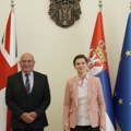 Brnabić: Srbija opredeljena za nastavak jačanja saradnje sa Ujedinjenim Kraljevstvom