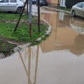 Stanari zgrade S7 u Dubočici: Otpad od podrezivanja drveća danima stoji, slivnici zapušeni, parking pod vodom