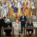 Vučić na Vidovdan u Hramu Svetog Save: Bez ove svetinje ni srpski narod ni država ne bi mogli da opstanu