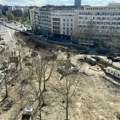 Prizor koji slama srca: Nema više fontane na Trgu Nikole Pašića