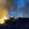 Požar na sanitarnoj deponiji "Meteris"