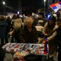 Protest Sindikata glumaca na Trgu republike, traže smenu uprave Narodnog pozorišta