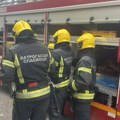 Vatrogasci-spasioci u Rači izveli pokaznu vežbu gašenja požara