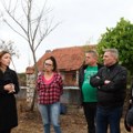 (Foto): "Država će pomoći u sanaciji štete" Mesarović u poseti opštinama pogođenim požarima