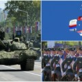 Spektakl na danu jedinstva Nebo, kopno i reka pod zastavom Srbije 10.000 vojnika, 600 vozila i 70 letelica