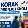 „Korak ka srednjoj školi“ u Zrenjaninu: Sajam obrazovanja za buduće srednjoškolce 22. maja u Kulturnom centru „Korak ka…
