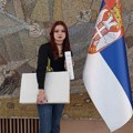 Teodora Milovanović učenica Gimnazije prva na takmičenju iz književnosti