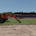 Na stadionu “Čair” počeli radovi, Radnički dobija hibridni teren