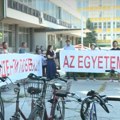 Subotica: Suđenje studentkinji iz Slovenije zbog transparenta na protestu