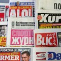 Насловне стране за петак, 30. октобар 2026. године