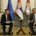 "Razgovor o daljem putu": Lajčak: Tokom sastanka sa Vučićem stekli smo jasniju sliku o narednim koracima