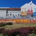 Grafit o Kosovu nacrtan preko dela murala posvećenog poznatim naučnicima