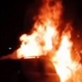 Izbio požar u Šapcu Buktinja kod nadvožnjaka (VIDEO)