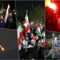 Slavili raketiranje Izraela: Iranci izašli na ulice kada su čuli da su projektili lansirani, upozorenje Americi (foto, video)