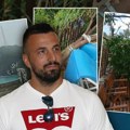 (Video) Sigurnosne kamere zabeležile horor: Vladimir Tomović se našao usred stravične oluje u Crnoj Gori: Suncobrani lete…