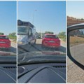Oba izlaza iz Pančeva prema Beogradu i dalje blokirana: Gužve na nasipu
