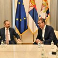 Vučić primio ambasadora Žofrea u oproštajnu posetu, sumirali rezultate saradnje EU i Srbije