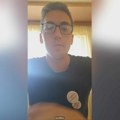 Student na kojeg se zaleteo kamion sa natpisom "Srbija pobeđuje": Uplašio sam se i za svoju, i za bezbednost svojih kolega