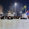 Četvrti protest u Bojniku i podrška studentima koji pešače do Kragujevca