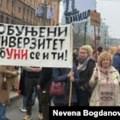 Студенти и грађани протестовали против рушења Генералштаба у Београду