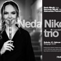 Svež i inspirativan spoj različitih muzičkih svetova na koncertu Trija Nede Nikolić, u subotu 21. februara u Sinagogi