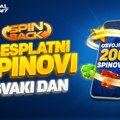 Do 200 besplatnih spinova svakog dana Zabava bez pauze, samo u AdmiralBetu!