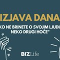 Izjava dana: „Ako ne brinete o svojim ljudima, neko drugi hoće“