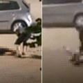 (Video) Bespomoćnog mladića tukli, gazili i vukli po ulici pred očima prolaznika. Snimak jezivog nasilja u centru Slavonskog…