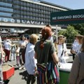 Protest kod beogradskog hotela 'Jugoslavija': Nećemo dati da ga sruši SNS i interes investitora