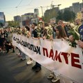 Deset meseci od pada nadstrešnice: Kolona stigla do Ustavnog suda (UŽIVO)