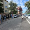 Građani se okupljaju ispred Centralnog zatvora u Beogradu