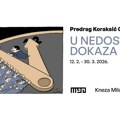 Otvaranje izložbe „U nedostatku dokaza“ Predraga Koraksića Coraxa u Muzeju 90-ih
