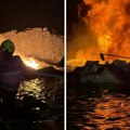 Potpuno izgorela i potonula jahta kod ostrva Sveti Andrija: Vatrogasci spasli posadu ured noći