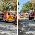 Ogromna kolona vatrogasaca pošla ka Deliblatskoj peščari! Ruski avion i nemački konvoj ulaze u borbu sa vatrom