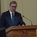 "Duhovno je iznad materijalnog" Vučić se obratio prisutnima na svečanosti obeležavanja Dana Srpske akademije nauka i…