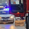 Zapalio se gradski autobus u Nišu, dim kulja na sve strane: Jeziv snimak sa lica mesta