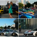 Luksuz na četiri točka stigao u srce Beograda Na Kula Plazi izloženi najređi sportski automobili Evrope