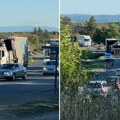 Saznajemo: Gori kamion na Ibarskoj! Sve stoji na ulazu u Beograd, pogledajte dramatične scene (Foto)