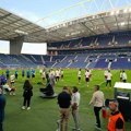 Travnati tepih stadiona "Dragao" oduševio igrače zvezde: Marko Arnautović podigao atmosferu na treningu!