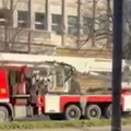Požar na krovu zgrade Specijalnog suda u Beogradu