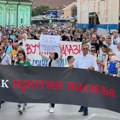 Na 13. protestu protiv nasilja u Čačku istaknuto da vlast ponižava građane