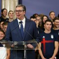 Vučić sa olimpijcima: Nema veće časti nego da učinite nešto lepo za svoju zemlju