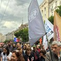 Protest Odbranimo univerzitete: Počeo protest ispred Vlade