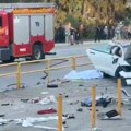 Moćnom "Teslom" usmrtio ženu na biciklu: Strašni prizori sa lica mesta, očevici tvrde da je vozio 150 na sat (foto/video)